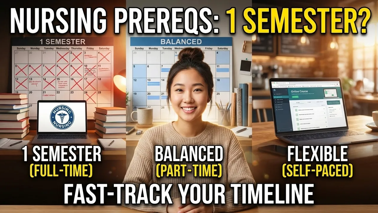 Nursing Prereqs Timeline | Can You Finish in 1 Semester?